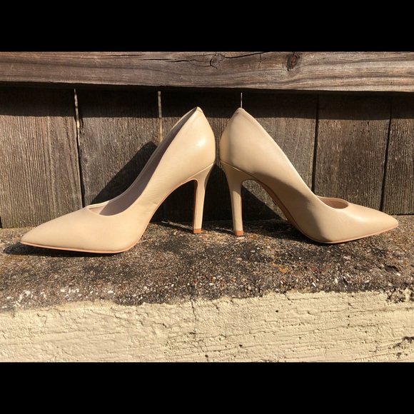 Shoes Of Prey Nude Heels 